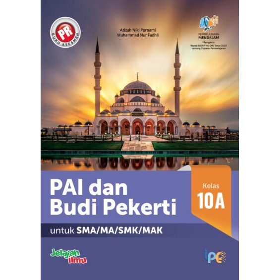 buku lks pr pendidikan agama islam pai kelas 10 Semester 1 tahun 2026 intan pariwara