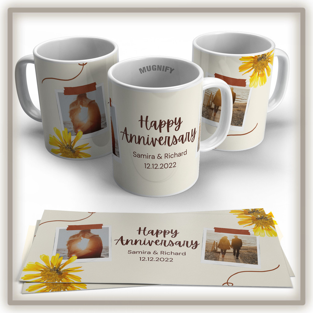 Souvenir Pernikahan Gelas Mug Custom Unik | Hadiah & Kado Elegan