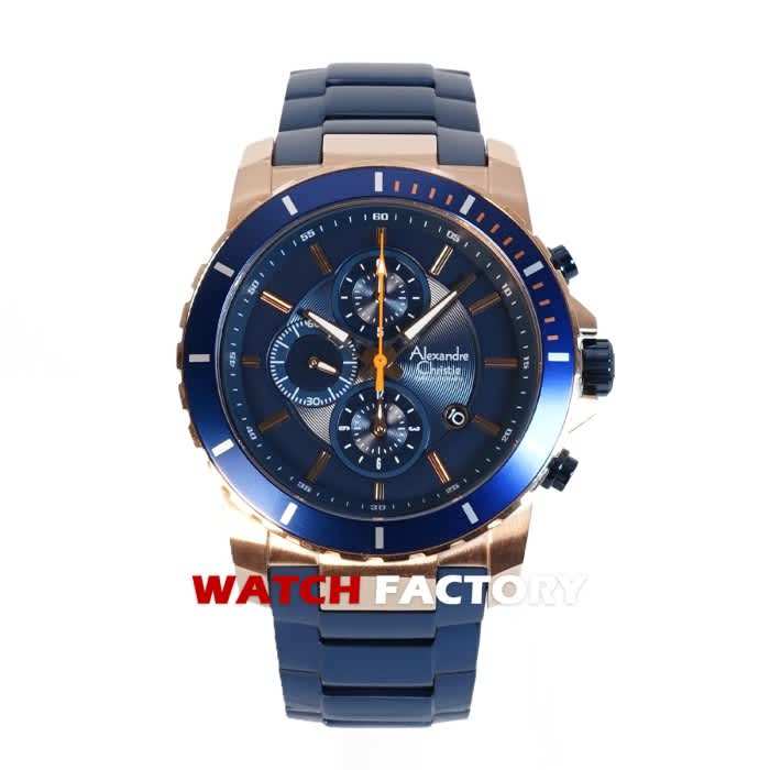 Jam Tangan Wanita Alexandre Christie AC 6141 MCBURBU - Garansi 1 Tahun