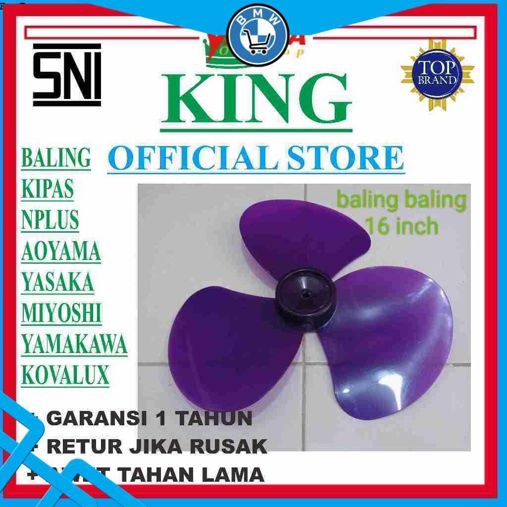 Daun Kipas 16 Inch MIYOSHI Spare Part Kipas Angin Berdiri / Dinding