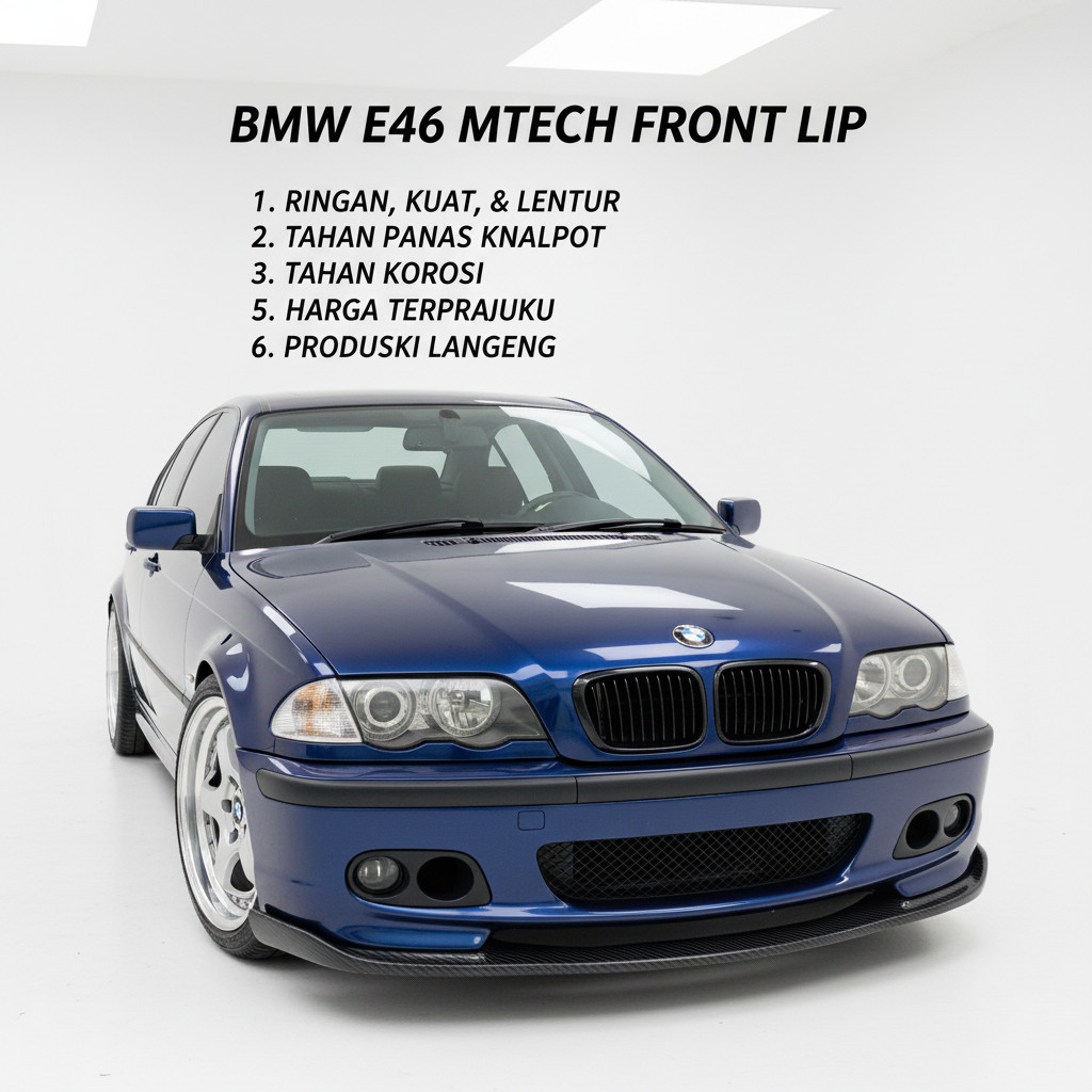 bodikit front lips bmw e46 mtech bodykit bmw e46