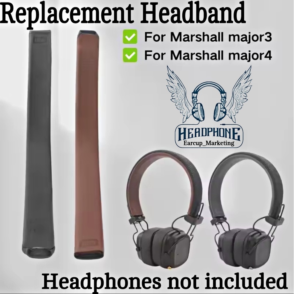 Replacement Bantalan Headband Marshall Major 3 - Marshall Major 4 - Marshall Major iii - Marshall Ma