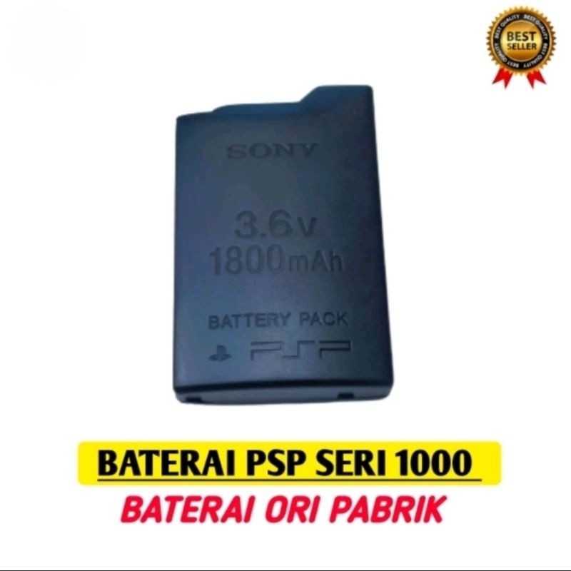 BAT PSP 1000 BATTERY PSP 1000 BATRE PSP 1000 BATERAI PSP 1000 ORIGINAL PABRIK