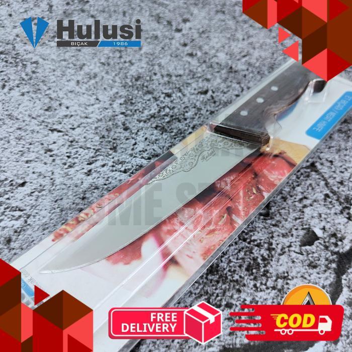 Pisau Butcher knife Hulusi straight 16 cm original turkey 10121.16 - 16 cm