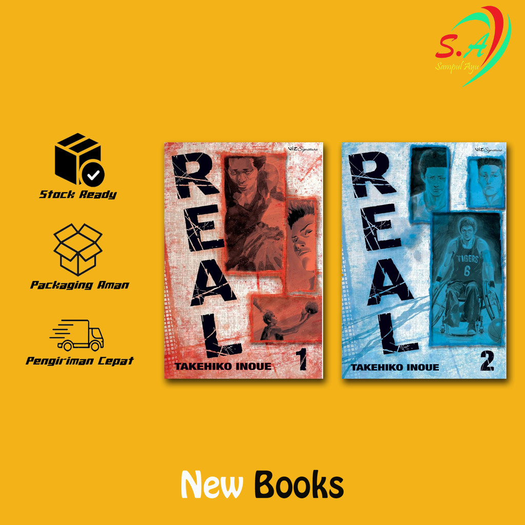 ( English ) Komik Manga Real by Takehiko Inoue Vol. 1 - 15