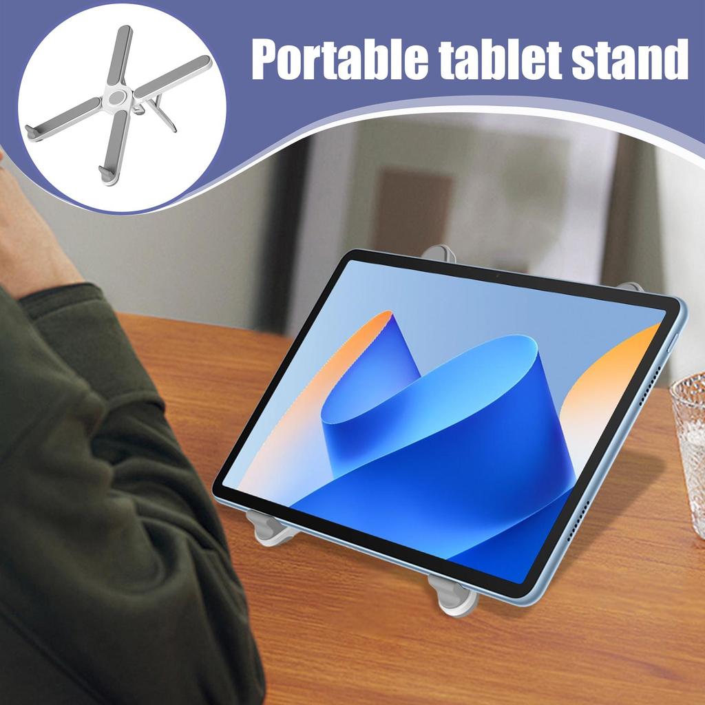 Tablet Stand Adjustable Tablet Holder Portable tablet stand 7 adjustable angles for Dorm Sool Home D