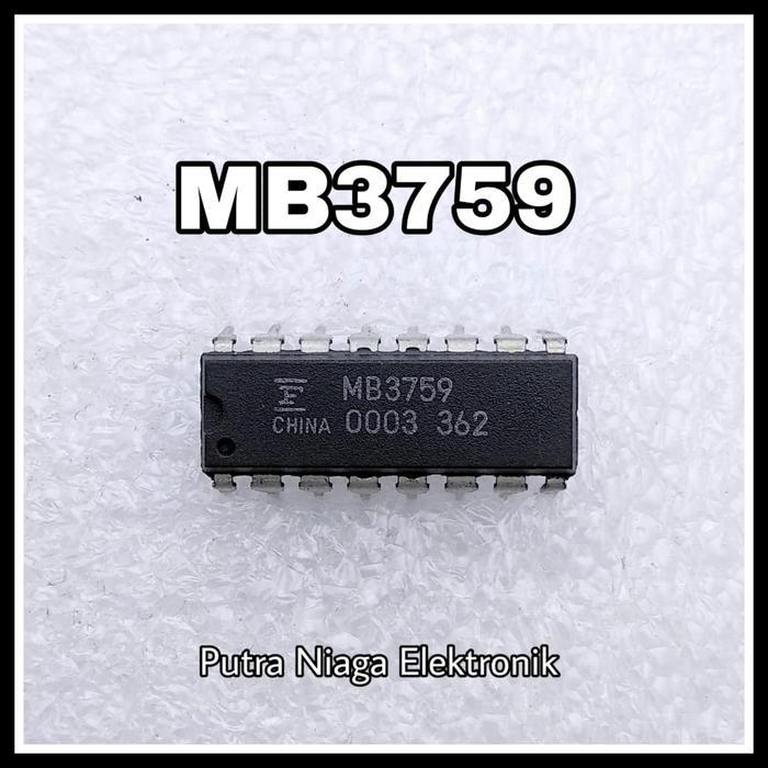 ic MB3759 Dip 16 Pin / MB 3759