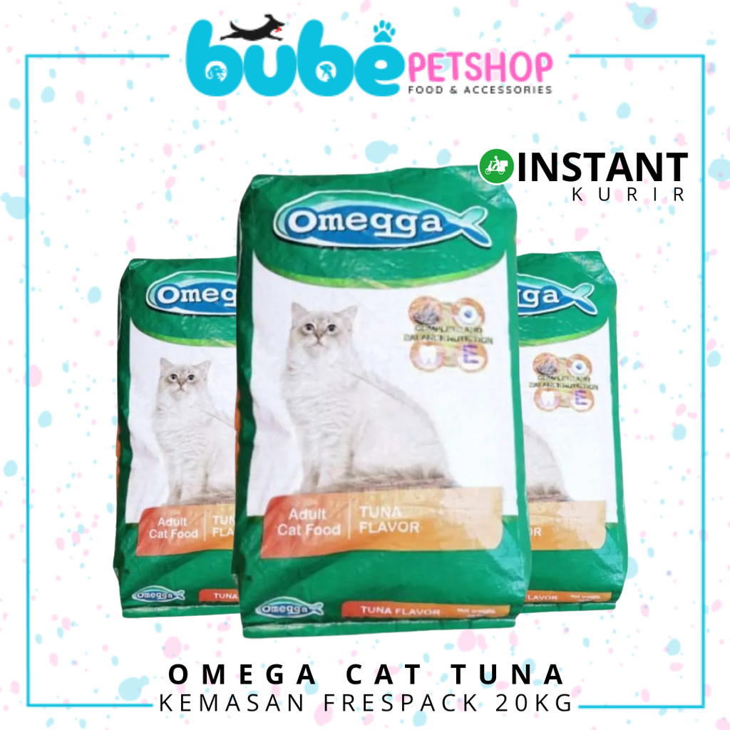 Omegga Cat Food 20 Kg | makanan kucing omega 20kg
