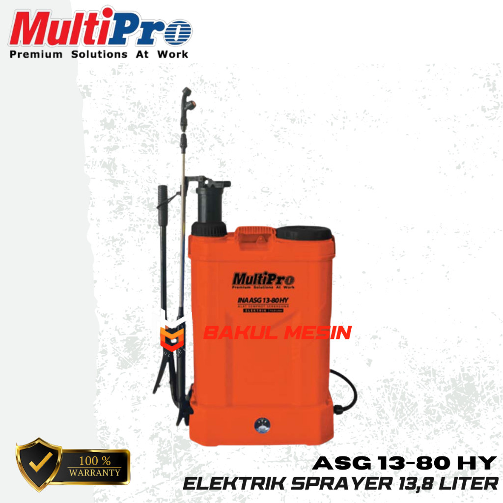 MULTIPRO INA ASG 13-80 HY Alat Semprot Sebaguna ELECTRIK Semprot Hama