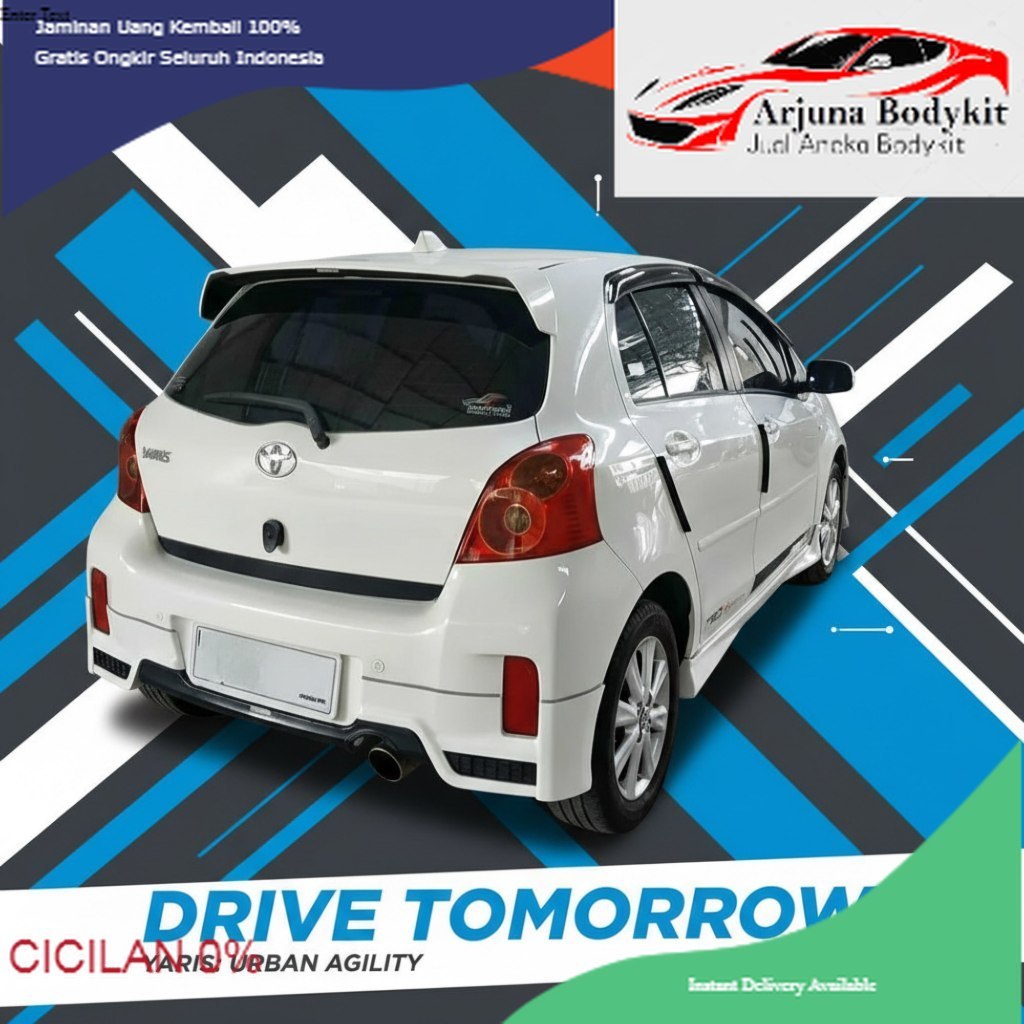 REFLEKTOR YARIS TRD 2012 2012 2013 LAMPU BUMPER YARIS