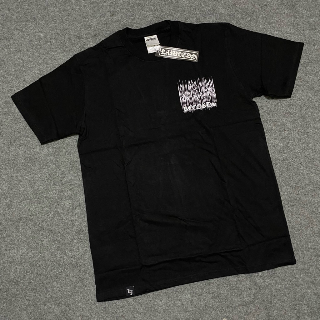 (COD) Kaos Lawless Jakarta Not Road Skull Localpride Original