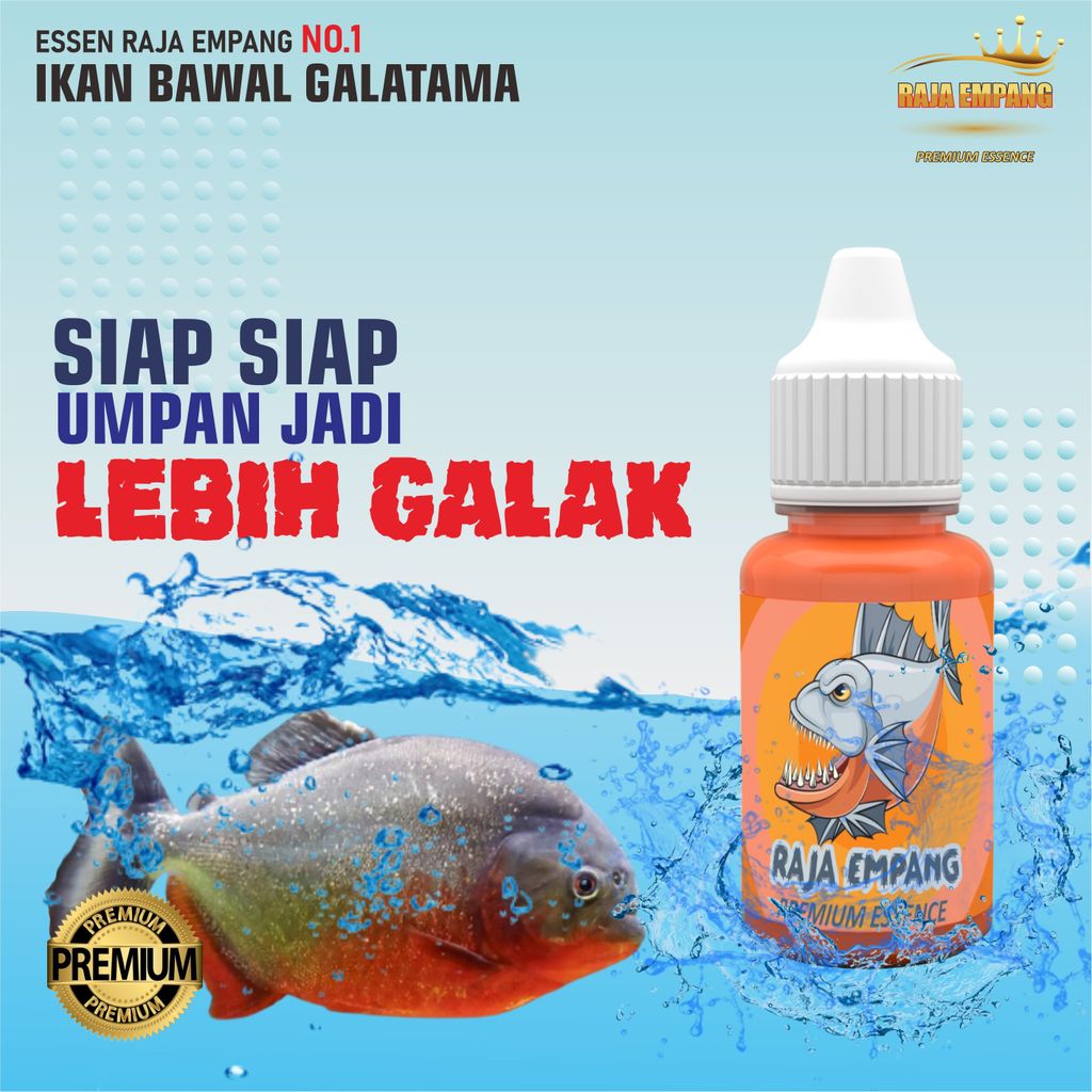 Essen  RAJA EMPANG ikan bawal paling ampuh & jitu, essen ikan bawal paling gacor, essen ikan bawal e