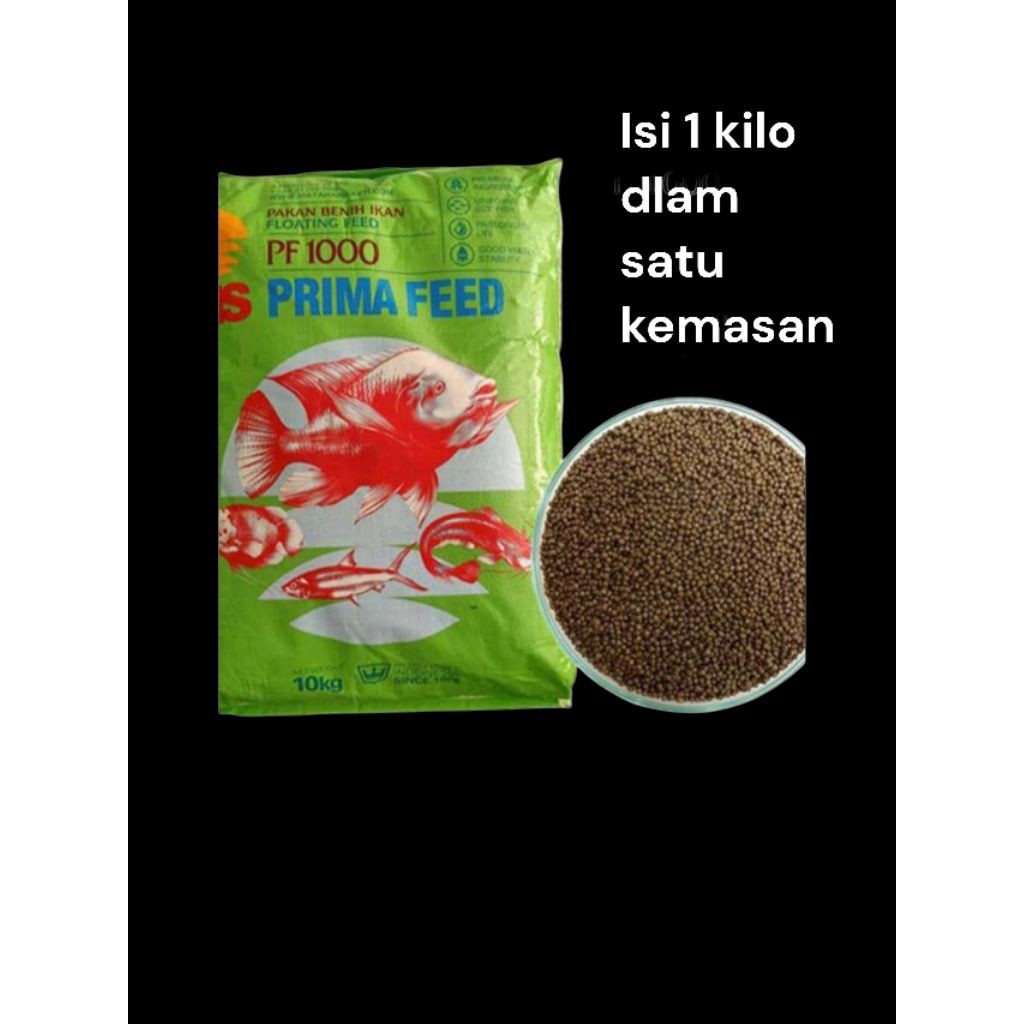 pakan ikan buryak atau pakan bibit PF 1000 untuk lele, nila, gurami,dll - ABH
