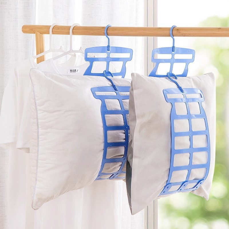 Alat Penjemur Penjepit Bantal Praktis Anti Jatuh / Holder Jemuran Bantal Outdoor Drying Holder