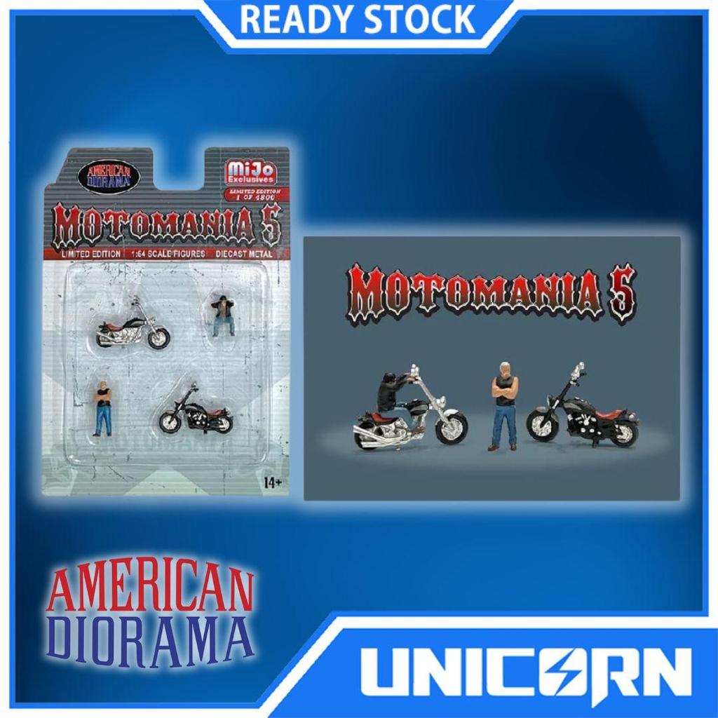 American Diorama Motomania 5 Mijo Exclusive 1/64 Diecast