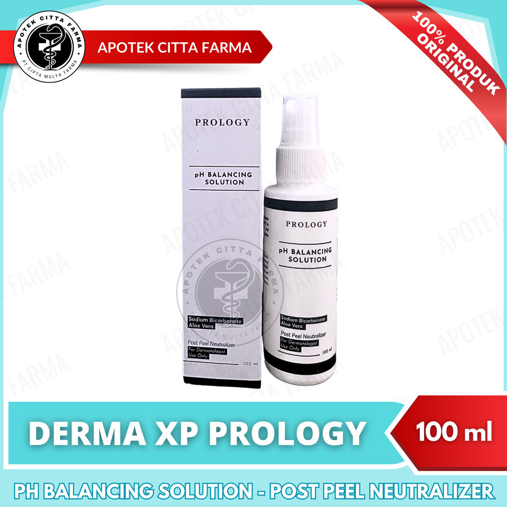 PROLOGY PH BALANCING SOLUTION Spray 100 ml - Menetralkan & Menenangkan Pasca Peeling