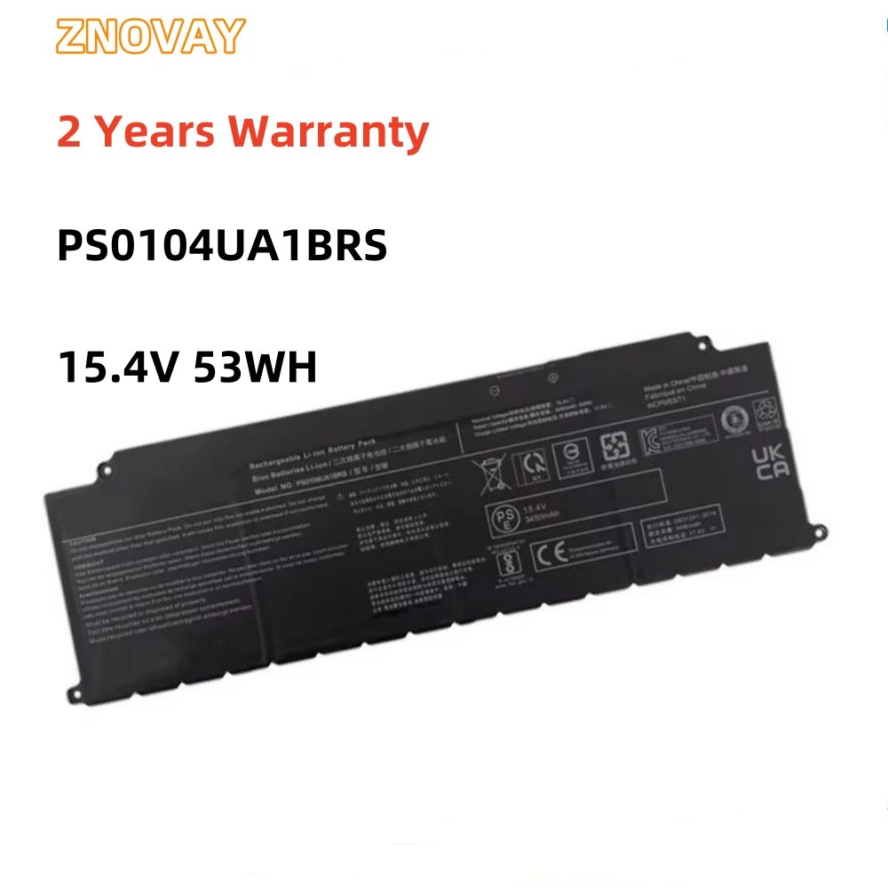 ZNOVAY PS0104UA1BRS 15.4V 53WH Battery For Toshiba Dynabook U30 Tecra A50-J-12U A40-J-12E A40-J-1OX 