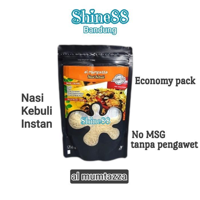 NASI KEBULI INSTAN HALAL AL MUMTAZZA | BERAS BASMATI ARAB-ECONOMY PACK