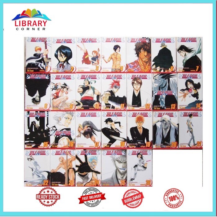 Manga Bleach, 74 Books series (English)