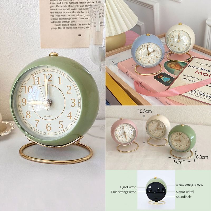Adhan Prayer Clock Alarm Clock Bedside Alarm Clock Decoration Clock Tabletop  Alarm Clock Silent Clo