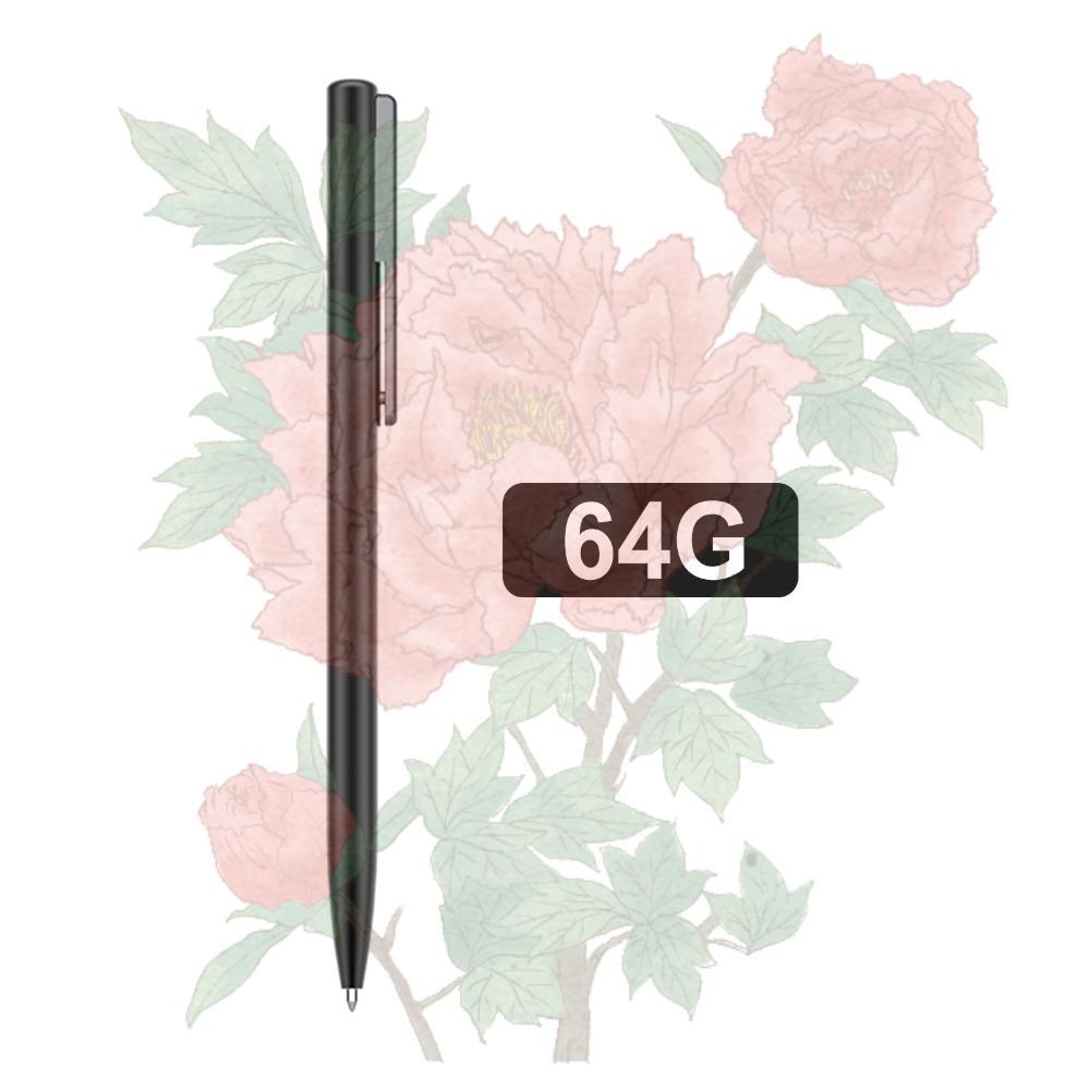 Writable Voice Recorder NoiseCanceling Portable Recorng Pen 1536kbps PenShaped Recorder for Lecture 