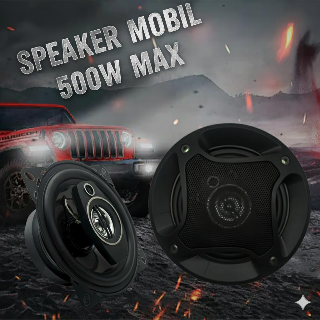BAYAR DI TEMPAT Speaker Pintu Mobil Pcinener 6 Inci Spiker Mobil Subwoofer Mobil Hi Fi 500Watt Salon