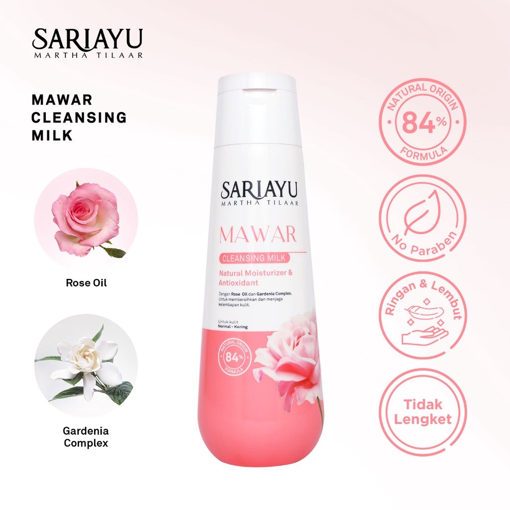 Sariayu Mawar Cleansing Milk NEW