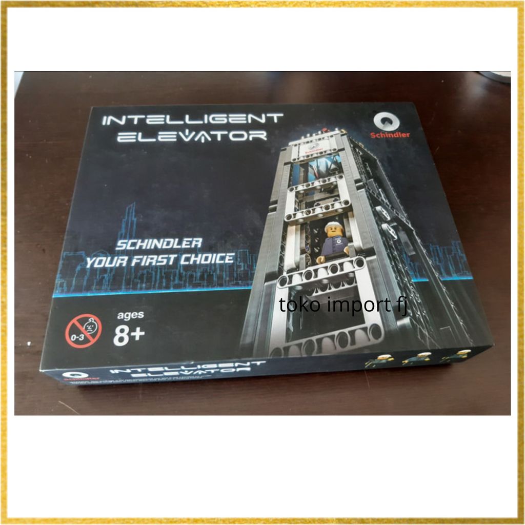 Readystock  Intelligent Elevator Schindler Lego - Mainan Anak Edukasi - Mainan Lego
