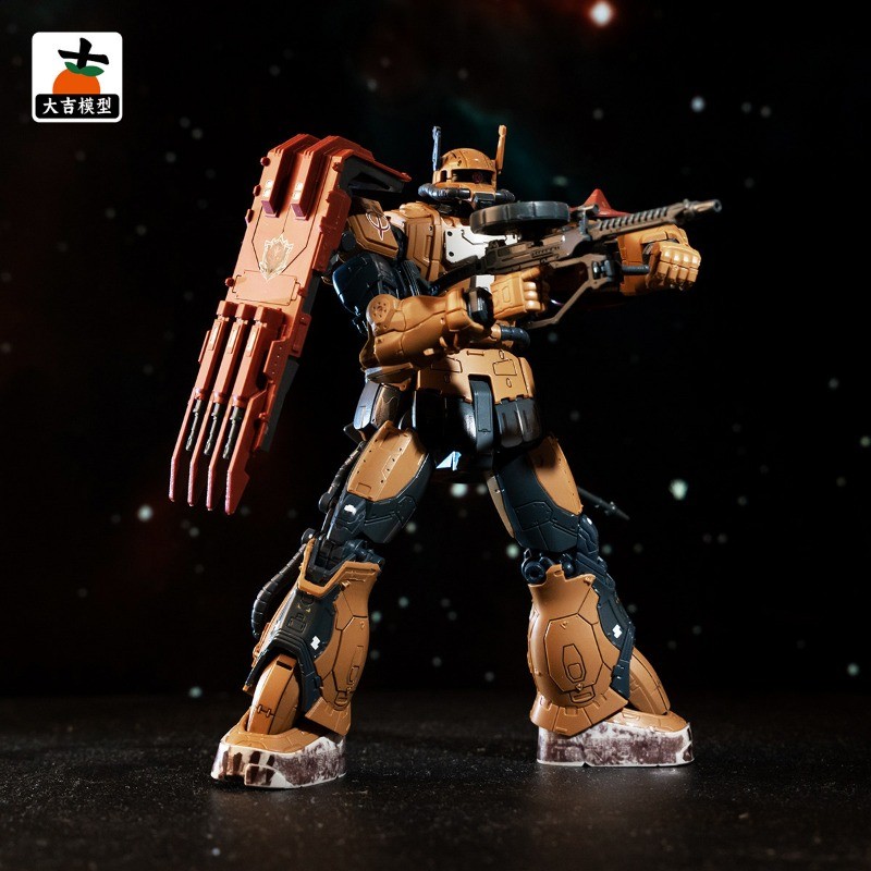 DAJI Model Requiem for Vengeance HG 1/144 Solari Machine RFV ZAKU 2 MS-06F TYPE SOLARI Figures Assem