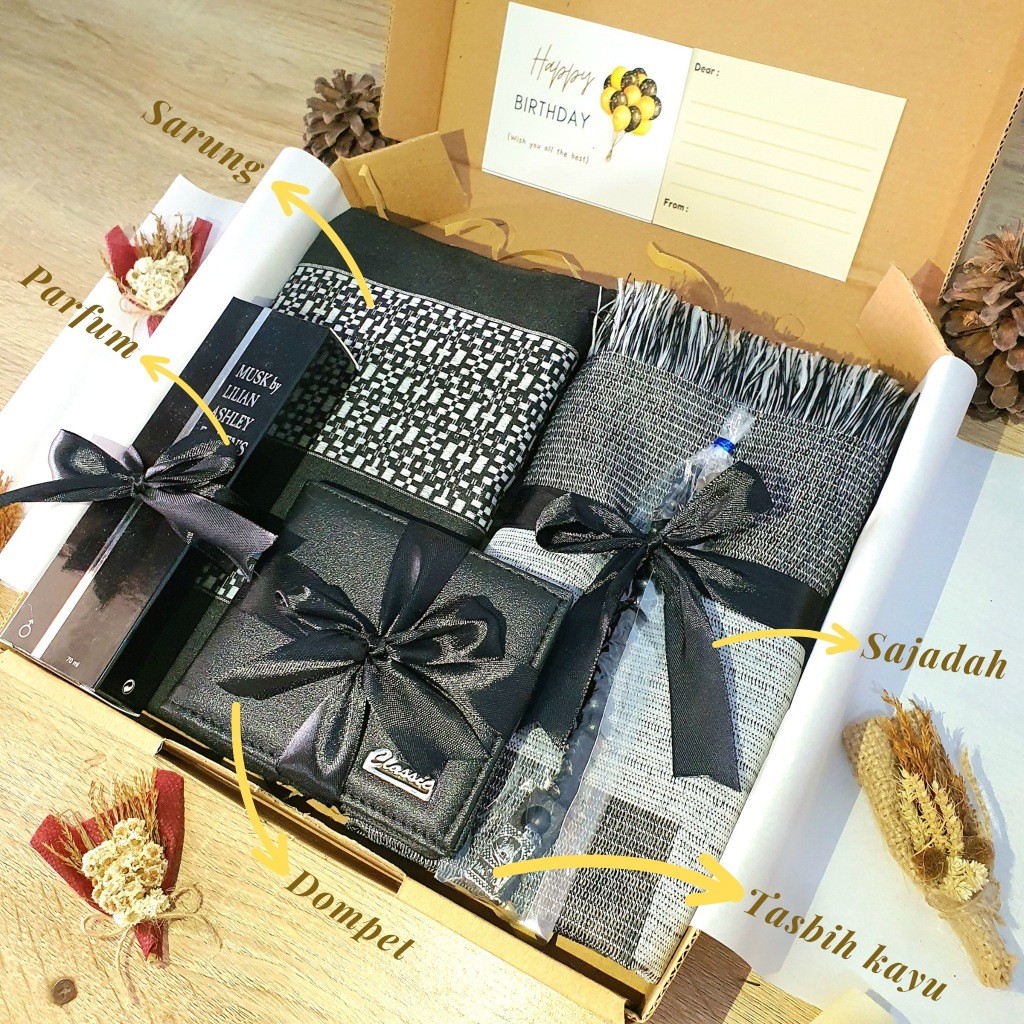 GIFT BOX COWOK/ HAMPERS COWOK/ KADO ULTAH COWOK/ HADIAH HARI GURU/ HAMPERS LEBARAN