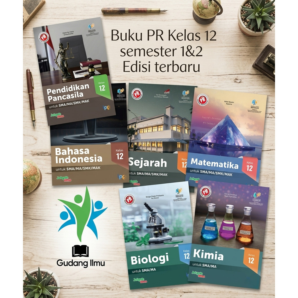 Buku LKS SMA Kelas 12 Semester 1&2  Intan pariwara