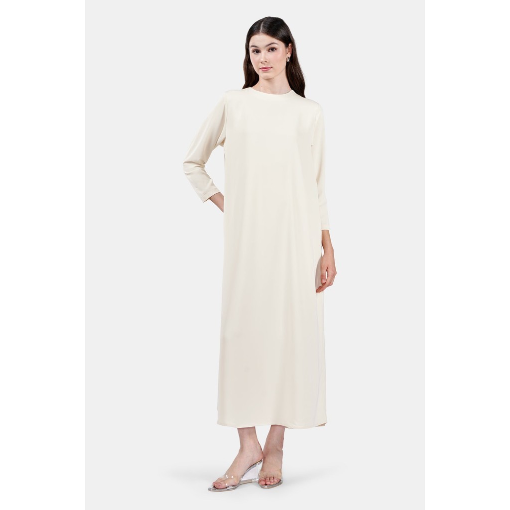 Benang Jarum Black Label - Basic Maxi Dress - Sweet Corn