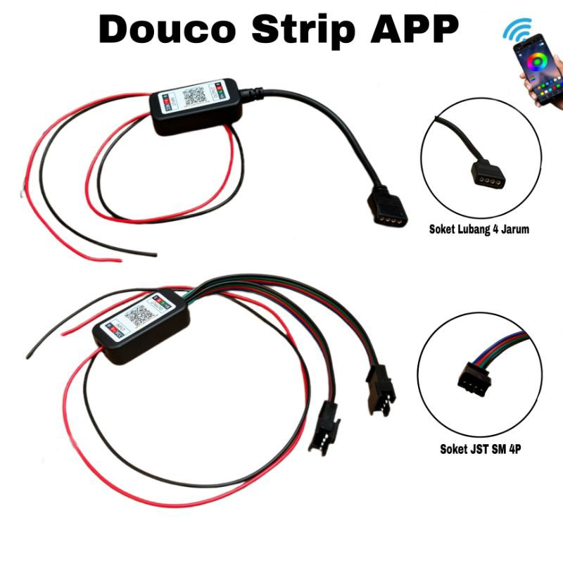 Moci Ofc - Controller Led Strip RGB bluetooth/MODUL RGB / MODUL RGB STRIP/Pengontrol Bluetooth Mini