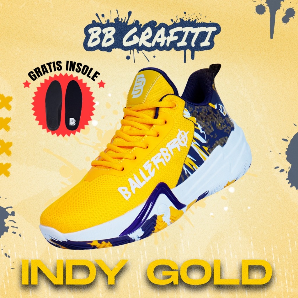 Sepatu Basket BALLERBRO BB GRAFITI