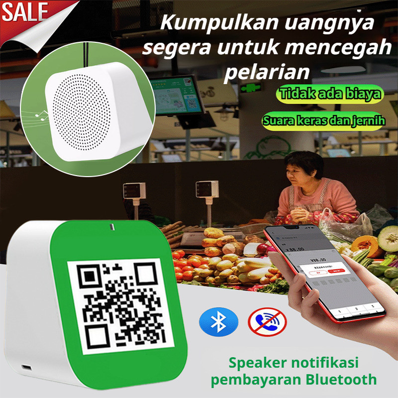 [Suara Kencang & Baterai Awet Anti Ketinggalan Transaksi] JC Speaker Bluetooth 5.0 Portable | Speake