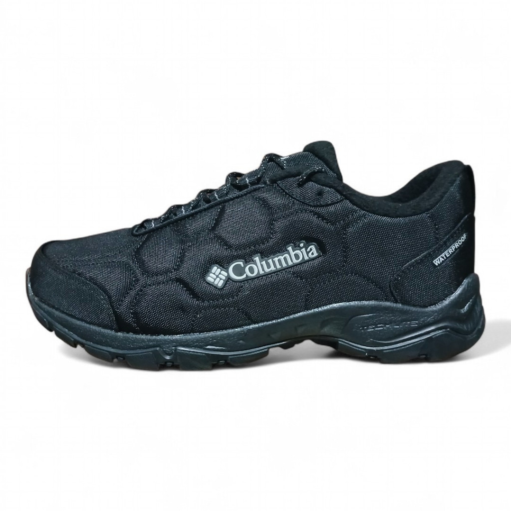 Sepatu Outdoor Columbia Hiking Low Waterproof Black Series Size 41,46