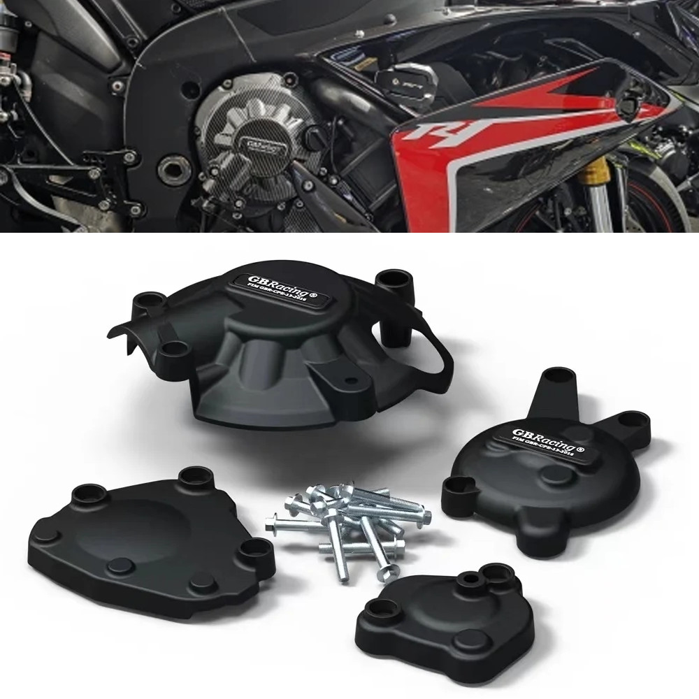 YZFR1 2008 2007 Motorcycle Engine Cover Sets Protector For Yamaha YZF-R1 YZF R1 2007-2008