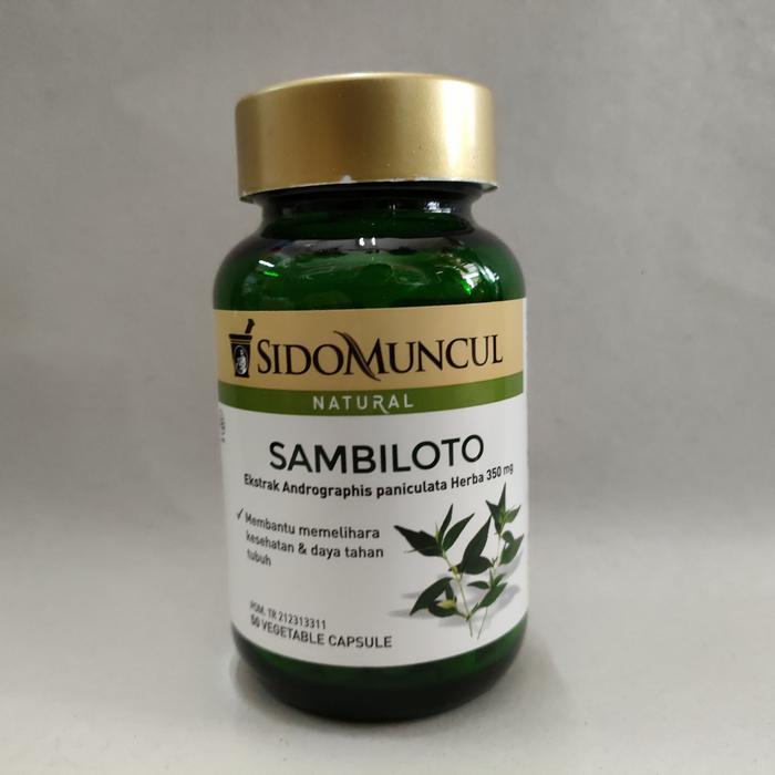 sidomuncul sambiloto 50 vegetable capsule