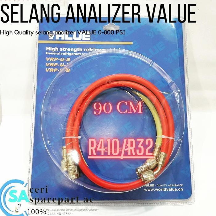 VALUE SELANG MANIFOLD AC R410/R32 @90cm analizer
