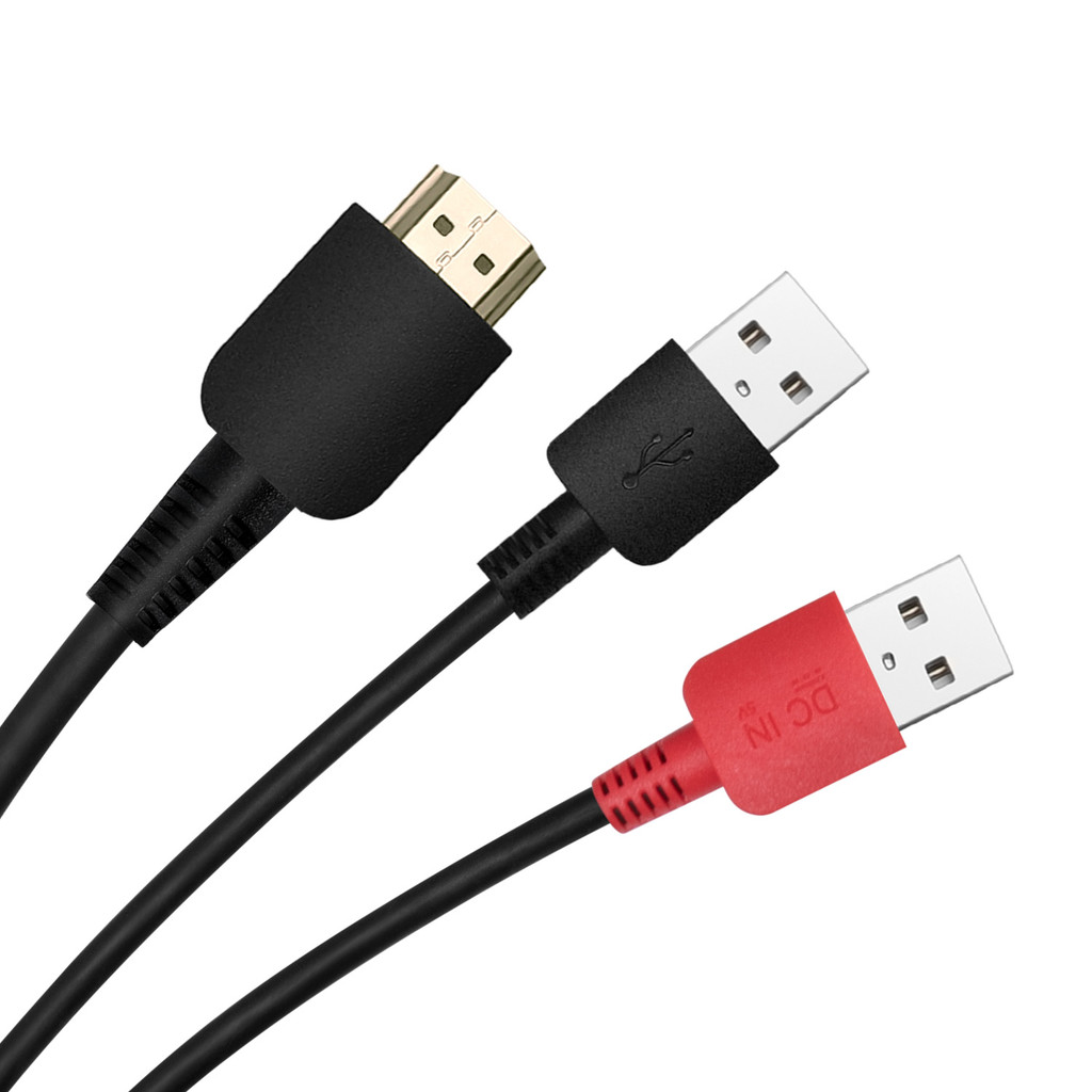 3 IN 1 Cable for HUION Kamvas 121316 PRO,  GT156 Graphics Tablet Monitor Pen splay Kamvas 16 Gen3 HD
