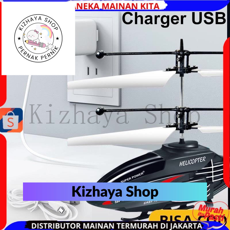 Mainan Helikopter Remote Control R/C Mainan Helikopter SNI Mainan Anak Helicopter Termurah New