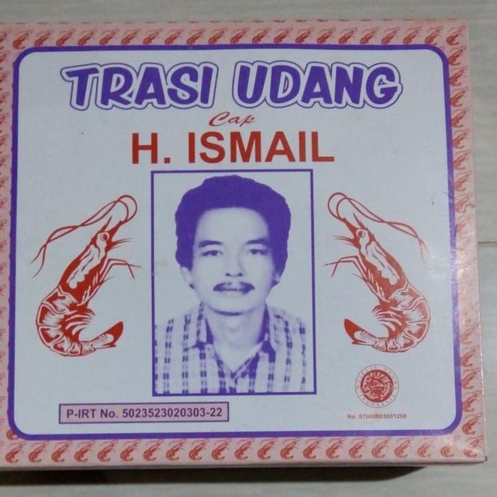 Promo Terasi Udang Super H. Ismail Asli Tuban Kemasan Merah Bahan Sambal dan Penyedap Masaka