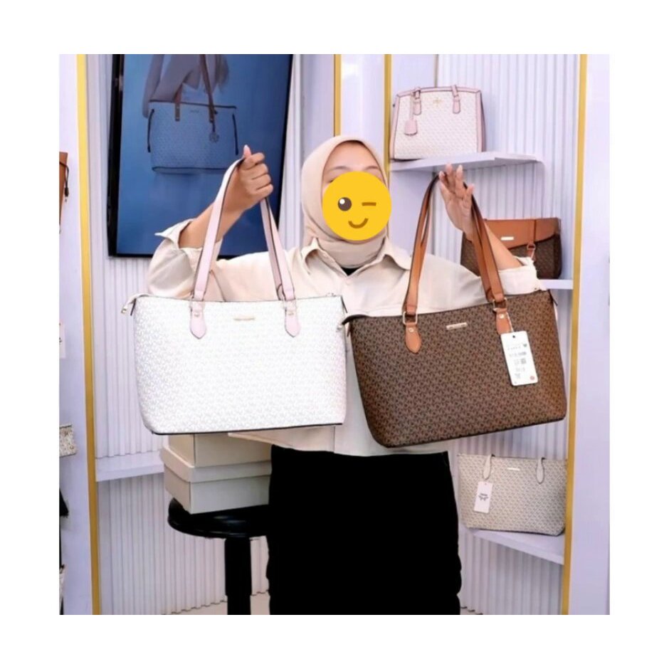 MKMC Tas Tote Bag Medium Tas Tangan  Wanita Underarm 693 Shoulder Bags