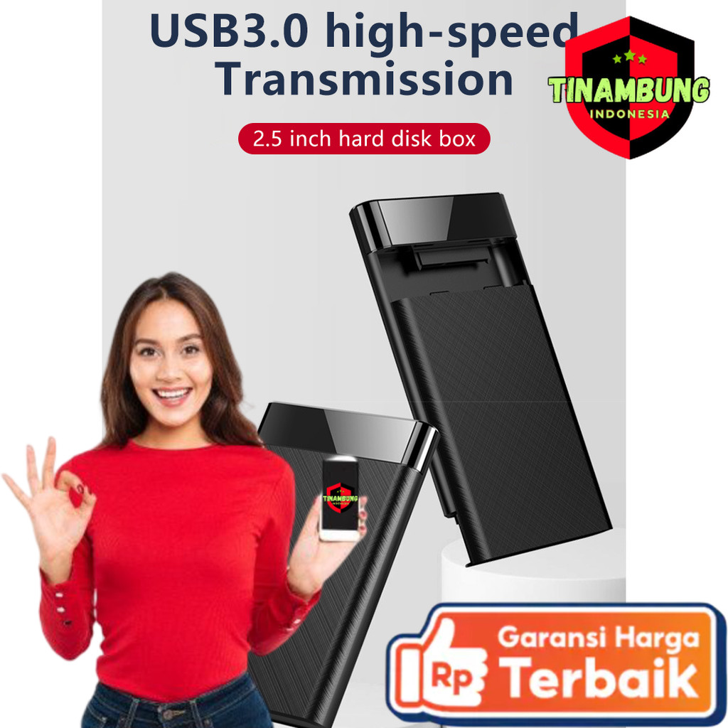 UTHAI External SATA SSD HDD Case Enclosure 2.5 Inch USB 3.0 High Speed - YPH-119