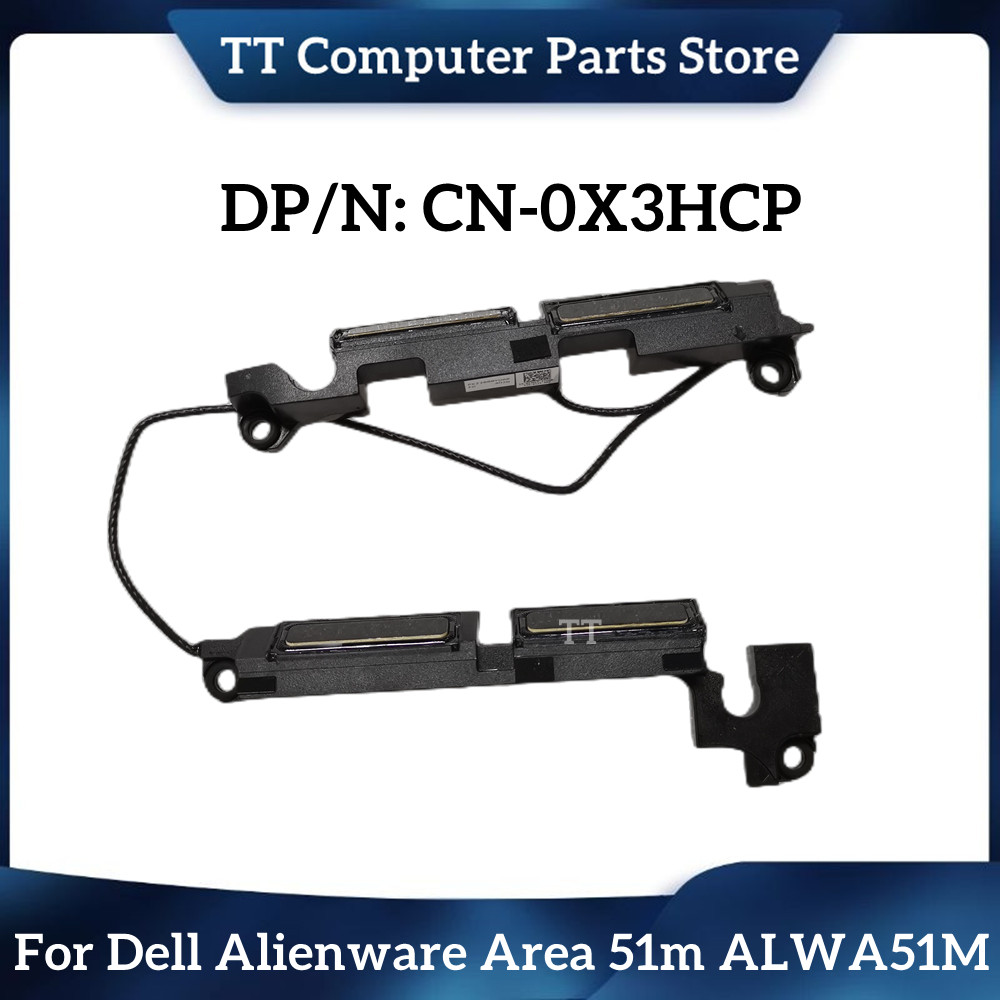 TT New Original For Dell Alienware Area 51m ALWA51M Laptop Built-in Speaker 0X3HCP X3HCP -0X3HCP Fas