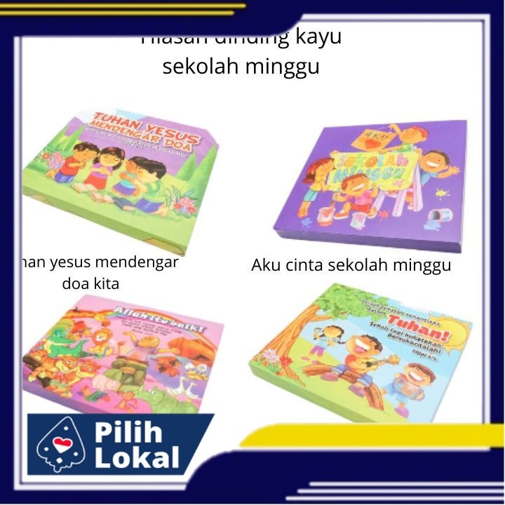 Hiasan Dinding Sekolah Minggu Pajangan Dinding Hiasan Gantung Rohani Dekorasi Sekolah