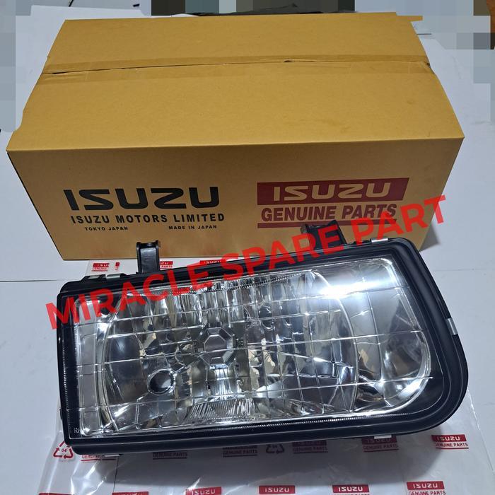 Lampu Besar Head Lamp Depan Isuzu Panther Kapsul 2000 Touring LS LV LM - KIRI SPAREPARTS MOBIL