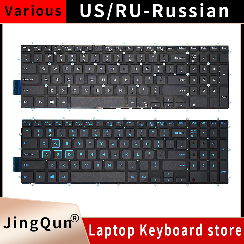 BR/Spanish Reacement Keyboard for Dell Latitude 3500 3590 P62F P72F P82F/G3 3500 G5 5500 with/withou