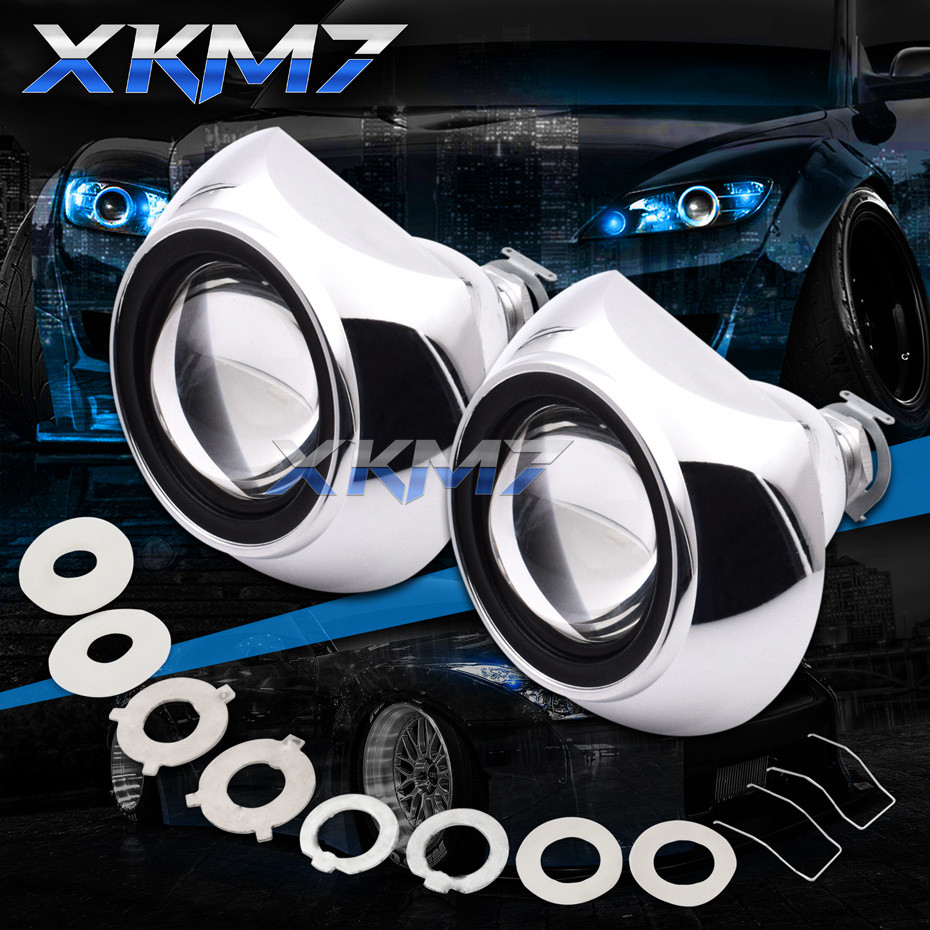 Car Lenses For Headlights Bi-xenon Projector 2.5 in H4 H7 Mini Lens Retrofit Automotive Goods Access