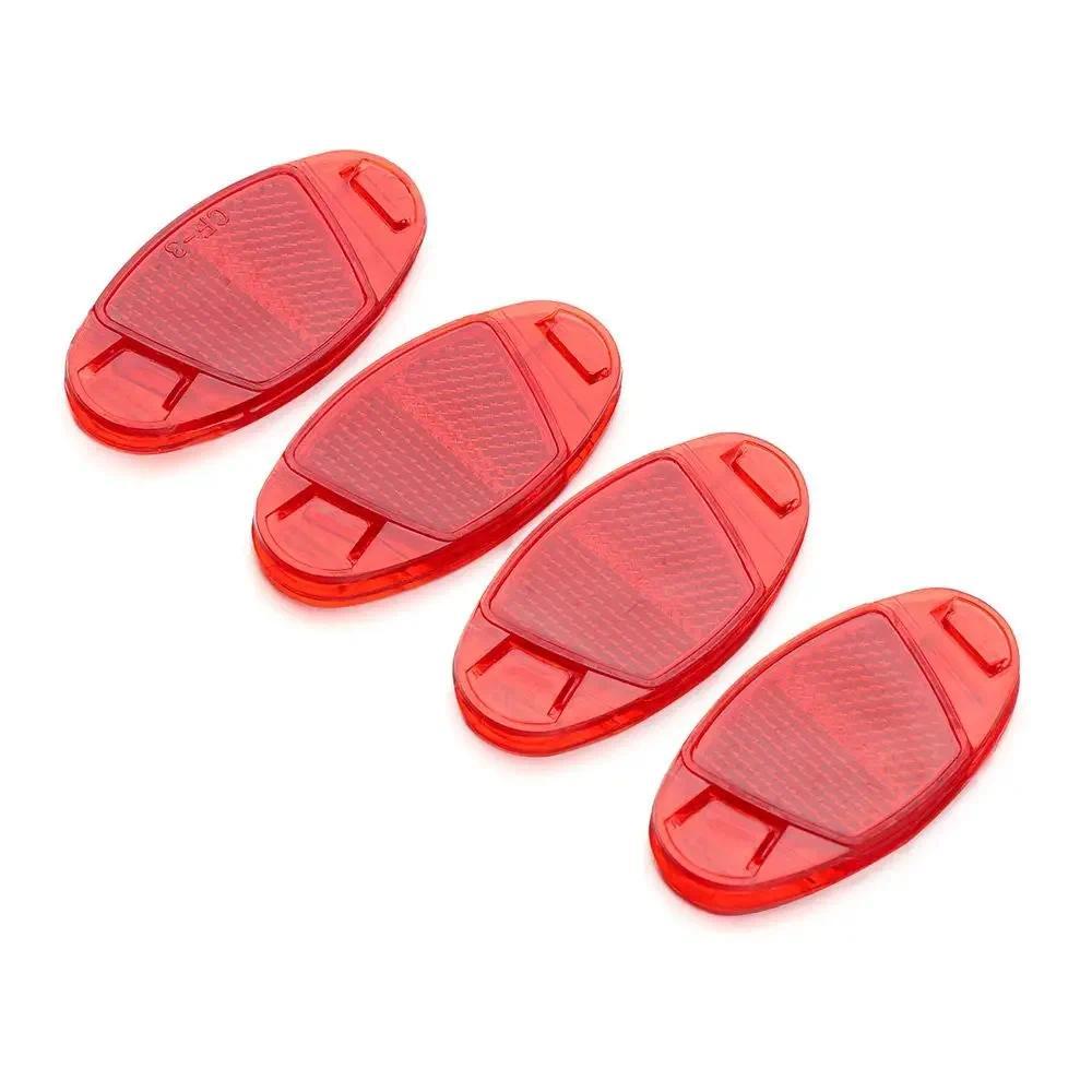 4Pcs/set Bicycle Mountain Bike Spoke Lights Car Strip Reflectors Bicycle Reflector Bicycle Warning L